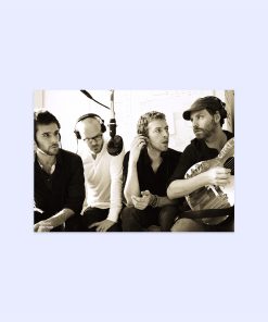 پوستر هومرو مدل فلزی طرح موسیقی COLDPLAY کد PS1471