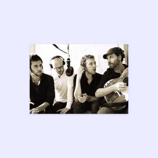 پوستر هومرو مدل فلزی طرح موسیقی COLDPLAY کد PS1471
