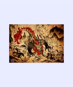 پوستر هومرو مدل فلزی طرح DotA2 کد PS338