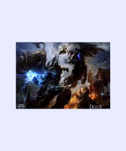 پوستر هومرو مدل فلزی طرح DotA2 کد PS346