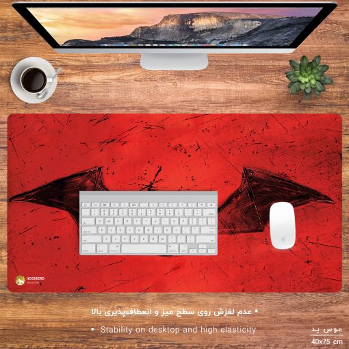 ماوس پد مخصوص بازی هومرو مدل MX451 طرح بتمن