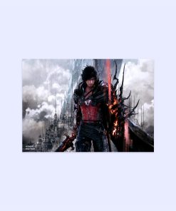 پوستر هومرو مدل فلزی طرح بازی Final Fantasy کد PS1221