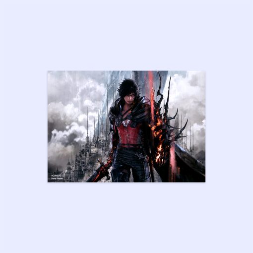 پوستر هومرو مدل فلزی طرح بازی Final Fantasy کد PS1221