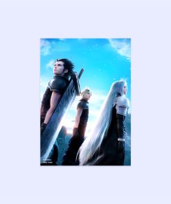 پوستر هومرو مدل فلزی طرح بازی Final Fantasy کد PS1225