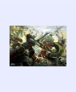 پوستر هومرو مدل فلزی طرح DotA2 کد PS368