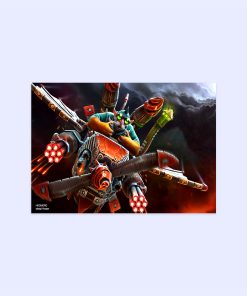 پوستر هومرو مدل فلزی طرح DotA2 کد PS372