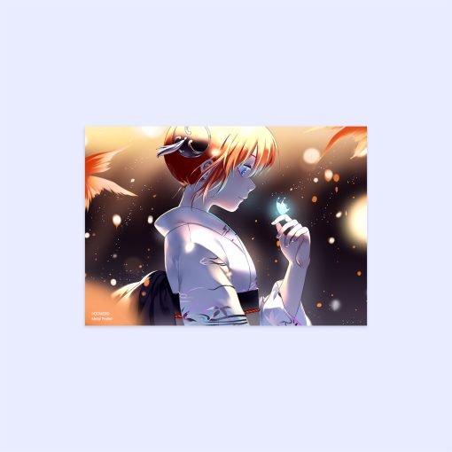 پوستر هومرو مدل فلزی طرح انیمه Gintama کد PS1245