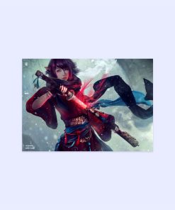 پوستر هومرو مدل فلزی طرح بازی Final Fantasy کد PS1213