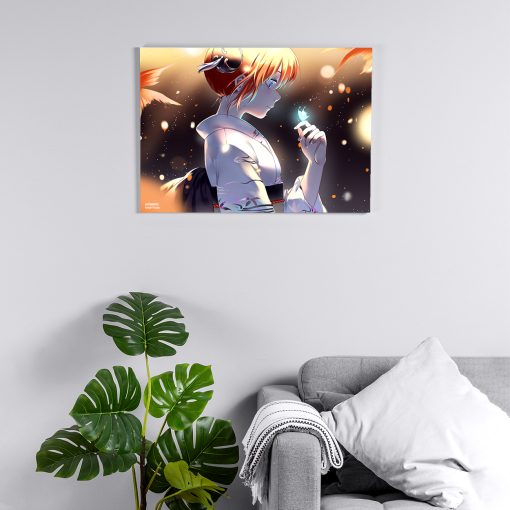 پوستر هومرو مدل فلزی طرح انیمه Gintama کد PS1245