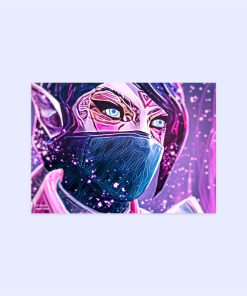 پوستر هومرو مدل فلزی طرح DotA2 کد PS357