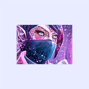 پوستر هومرو مدل فلزی طرح DotA2 کد PS357