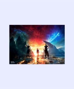پوستر هومرو مدل فلزی طرح بازی Final Fantasy کد PS1199