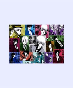 پوستر هومرو مدل فلزی طرح انیمه Gintama کد PS1237