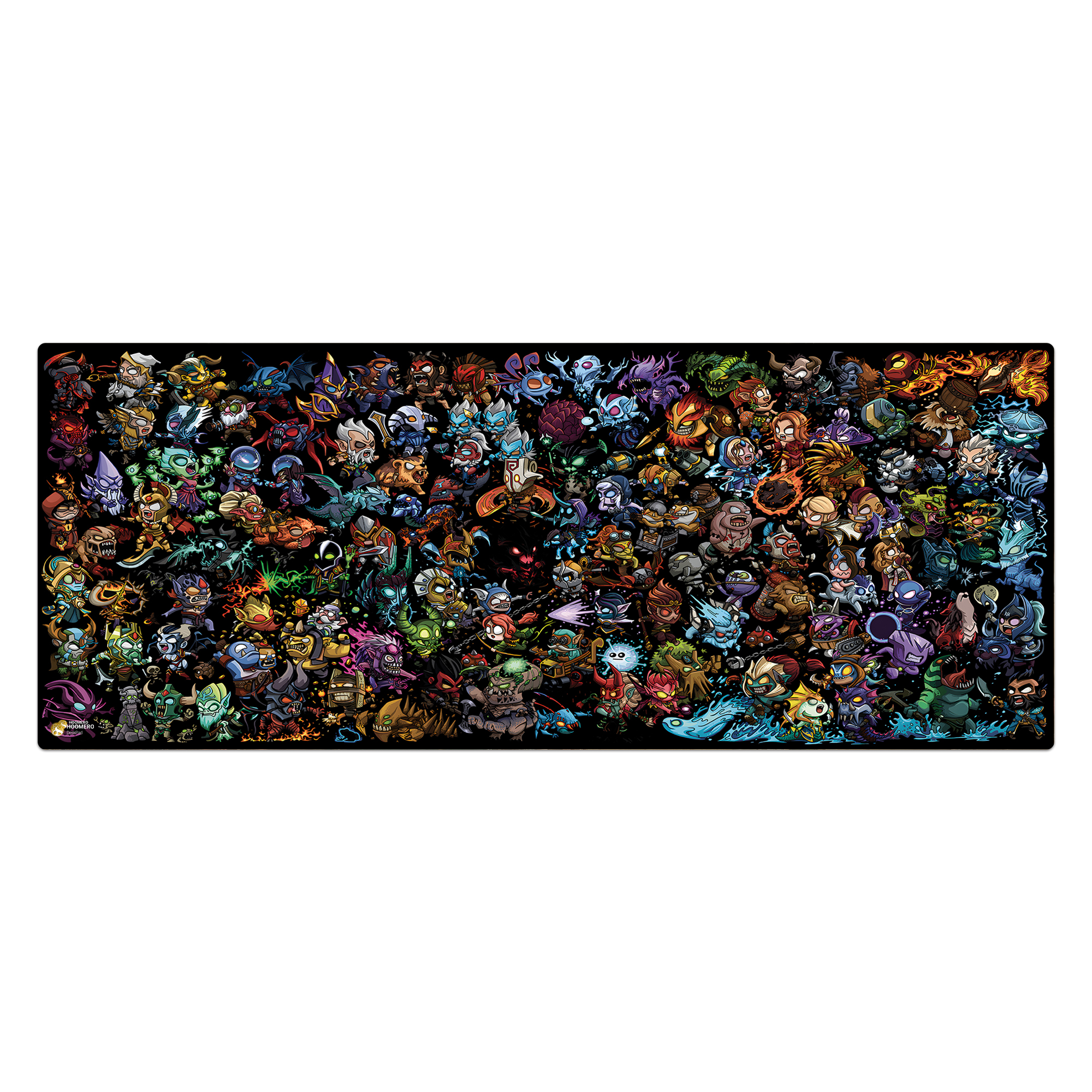 دسک پد هومرو مدل HXD001 طرح Dota 2 سایز 40×100 سانتی‌متر